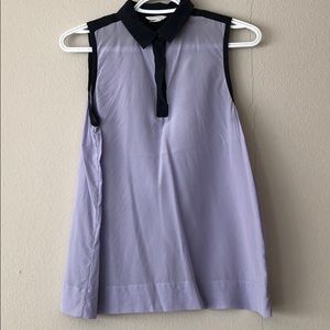 Clue Monaco silk top